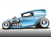 HOT ROD Blue